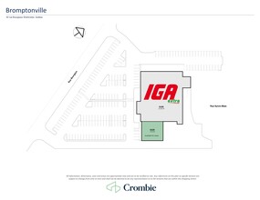 50 Rue Bourgeoys, Sherbrooke, QC à louer Plan de site– Image 2 sur 2
