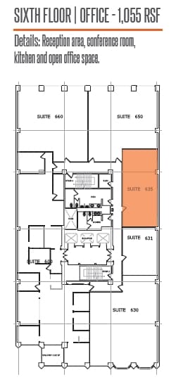 631 S Olive St, Los Angeles, CA à vendre Plan d’étage– Image 1 sur 1