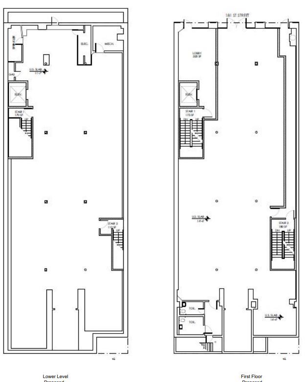 512 W 181st St, New York, NY à louer Plan d’étage– Image 1 sur 1