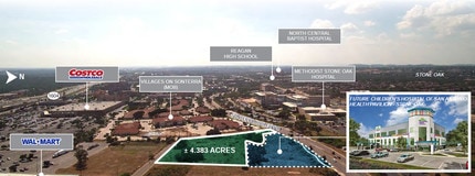 E Sonterra Blvd, San Antonio, TX - Vue aérienne  vue de carte