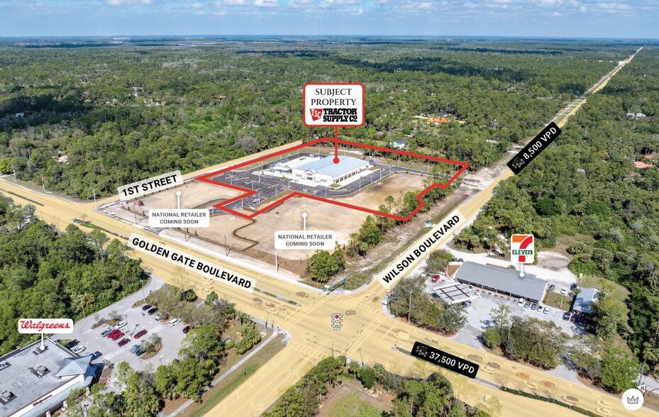 Golden Gate Blvd, Naples, FL à vendre - Aérien – Image 2 sur 2