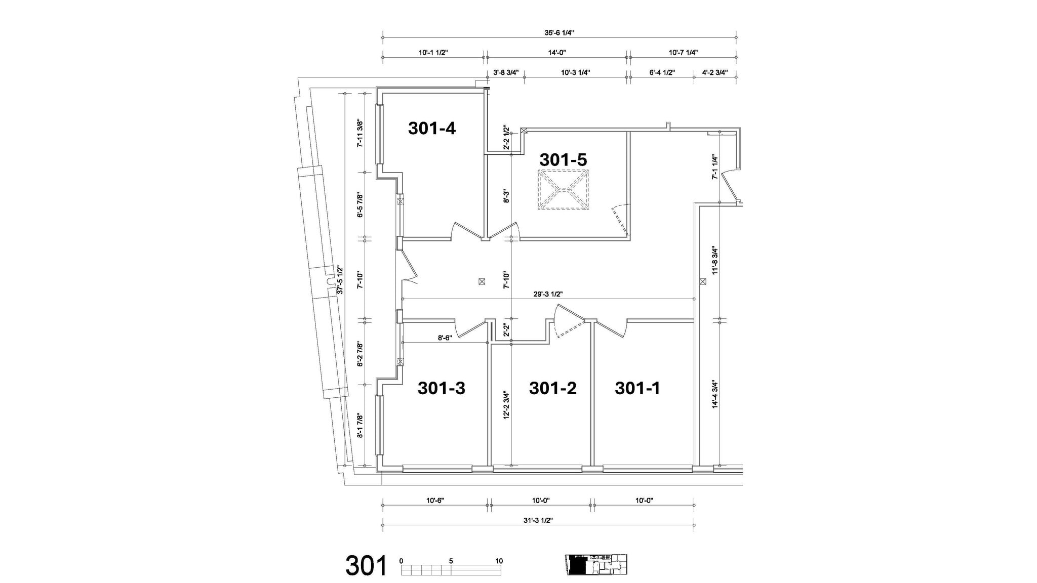 307 Bloomfield Ave, Caldwell, NJ à louer Plan d’étage– Image 1 sur 2