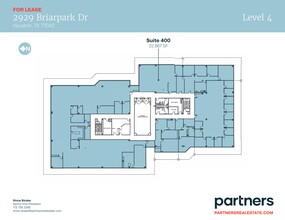 2929 Briarpark Dr, Houston, TX à louer Plan de site– Image 1 sur 1