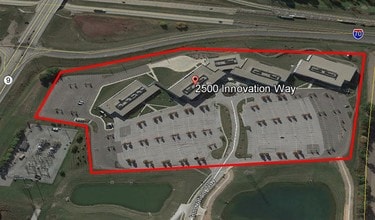 2500 Innovation Way, Greenfield, IN - Vue aérienne vue de carte