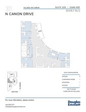 301-333 N Canon Dr, Beverly Hills, CA à louer Plan d’étage– Image 1 sur 1