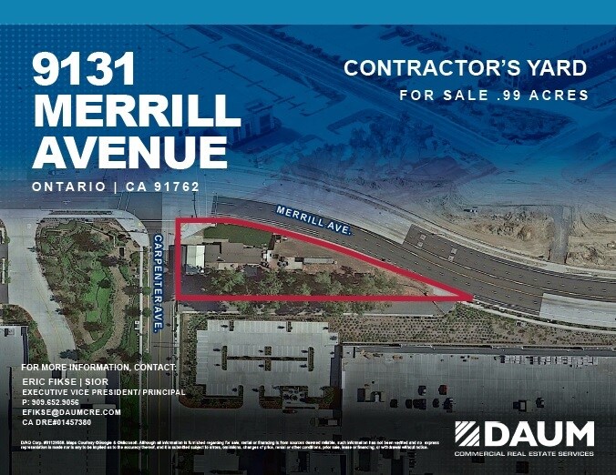 9131 Merrill Ave, Ontario, CA à vendre - Photo de l’immeuble – Image 1 sur 1