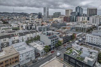 252 9th St, San Francisco, CA - Vue aérienne vue de carte