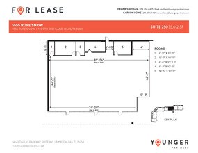 5555 Rufe Snow Dr, North Richland Hills, TX à louer Plan d’étage– Image 1 sur 2