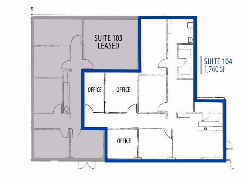 1400-1450 Northwest Blvd, Coeur d'Alene, ID à louer - Plan d’étage – Image 3 sur 3