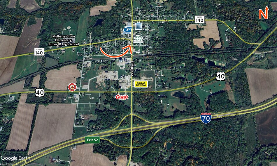 109 S Maple St, Mulberry Grove, IL à vendre - Photo de l’immeuble – Image 2 sur 23