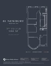 81 Newbury St, Boston, MA à louer Plan d’étage– Image 1 sur 4