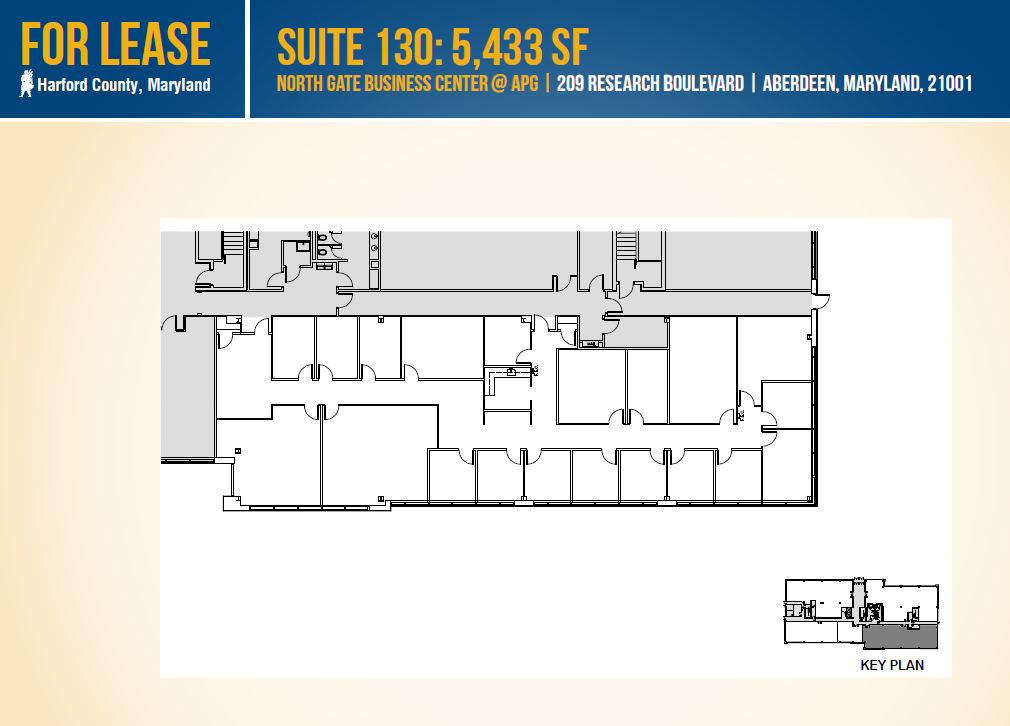 209 Research Blvd, Aberdeen, MD à louer Plan d’étage– Image 1 sur 1