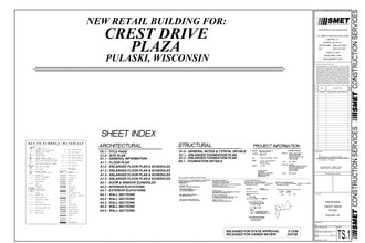 1166-1186 Mountain Bay Dr, Pulaski, WI à louer Plan de site– Image 1 sur 2