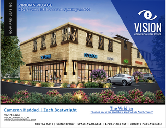 Plus de détails pour TBD Viridian Village, Arlington, TX - Terrain à louer