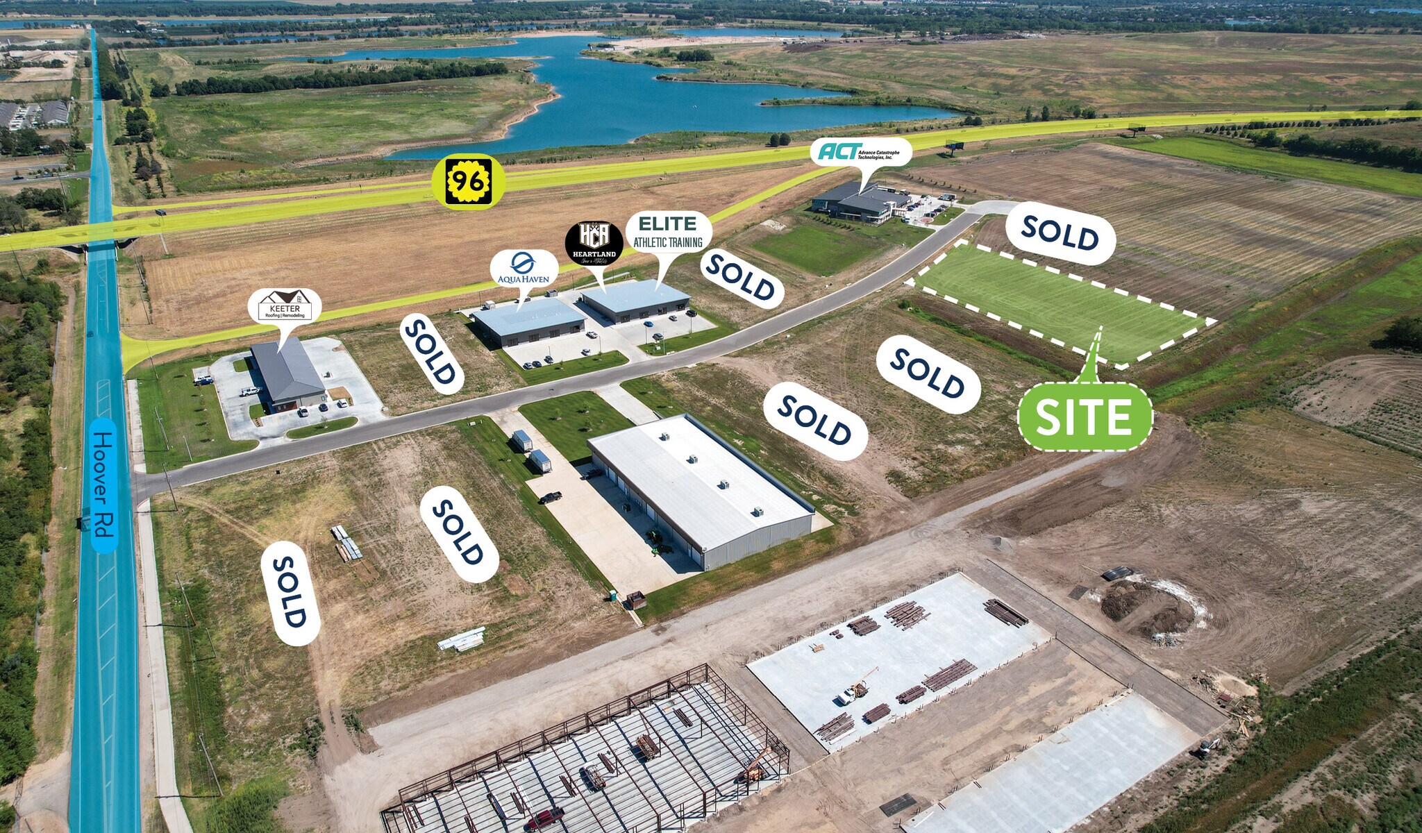 Hoover Rd & K-96 Lot 5, Wichita, KS à vendre Photo de l’immeuble– Image 1 sur 9