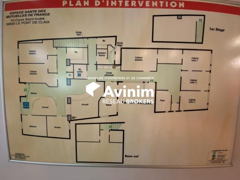 Local d'activités dans Le Pont-de-Claix à vendre - Plan d’étage – Image 2 sur 30