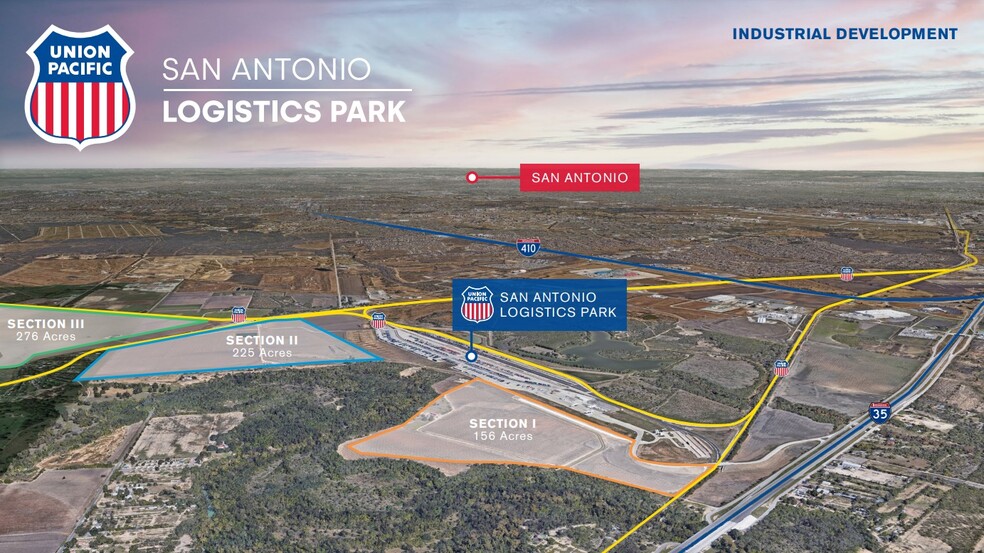 San Antonio Logistics Park, San Antonio, TX à louer - Photo de l’immeuble – Image 1 sur 5