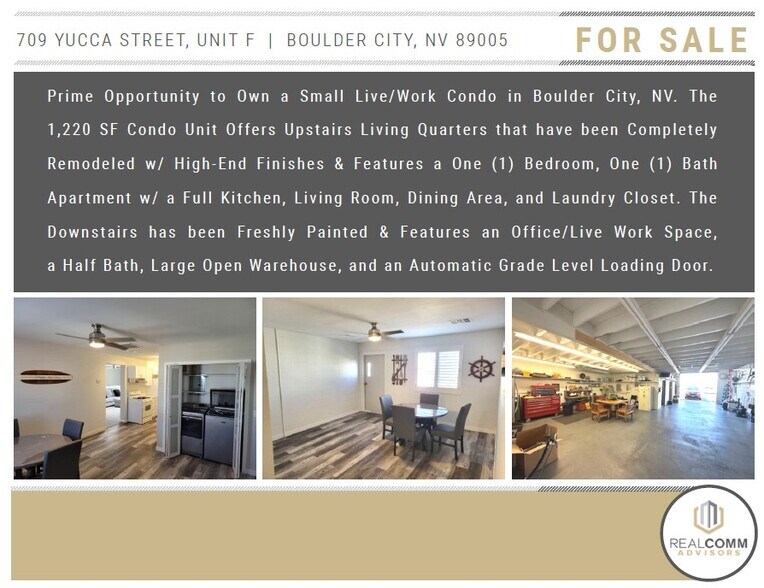 709 Yucca St, Boulder City, NV à vendre - Photo de l’immeuble – Image 2 sur 7
