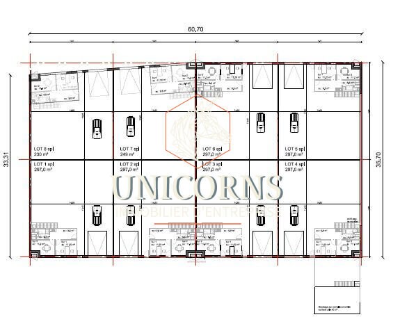 Industriel/Logistique dans Roques à vendre - Plan d’étage – Image 2 sur 7