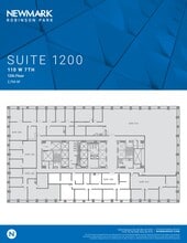 110 W 7th St S, Tulsa, OK à louer Plan de site– Image 1 sur 1
