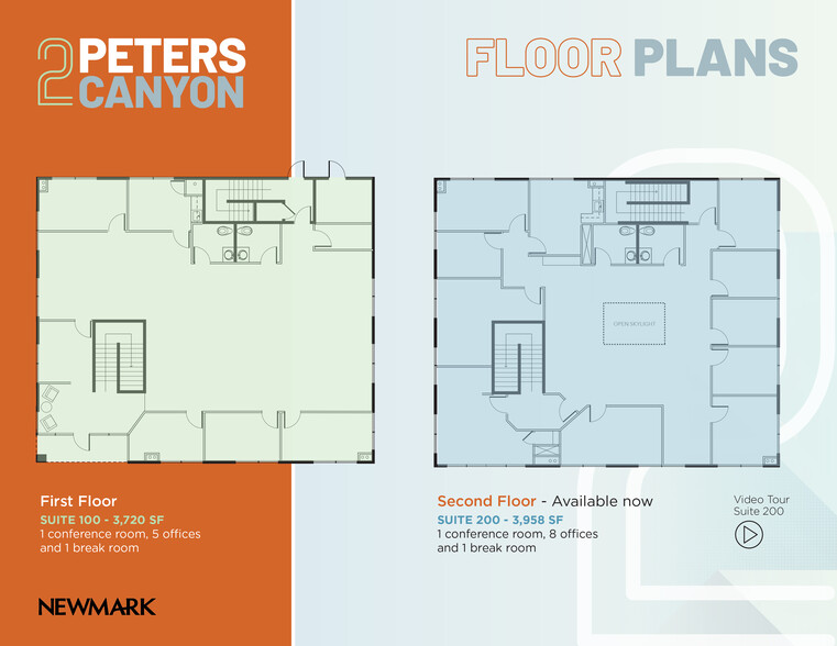2 Peters Canyon Rd, Irvine, CA à vendre - Plan d’étage – Image 2 sur 5