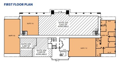 2 Eves Dr, Marlton, NJ à louer Plan d’étage– Image 1 sur 1