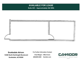 14300 N Northsight Blvd, Scottsdale, AZ à louer Plan d’étage– Image 1 sur 1