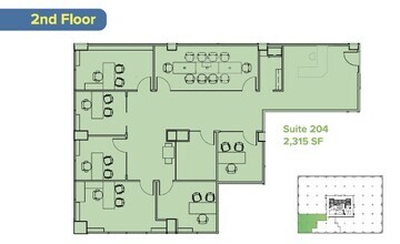 6500 Rock Spring Dr, Bethesda, MD à louer Plan d’étage– Image 1 sur 1