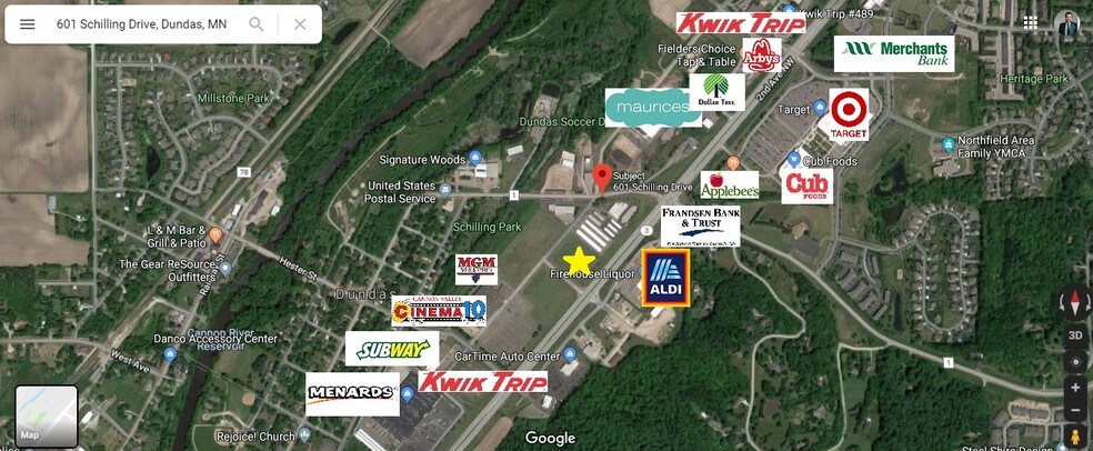 Hester St, Dundas, MN à vendre - Aérien – Image 3 sur 4