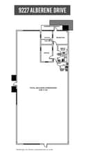 9227 Alberene Dr, Houston, TX à louer Plan d’étage– Image 1 sur 1
