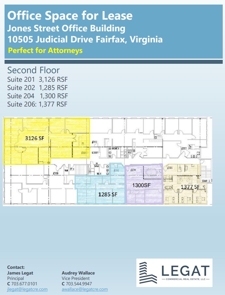 10505 Judicial Dr, Fairfax, VA à louer Plan d’étage– Image 1 sur 1