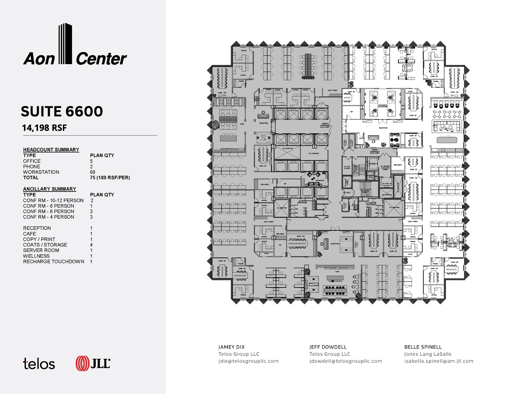 200 E Randolph St, Chicago, IL à louer Plan d’étage– Image 1 sur 4