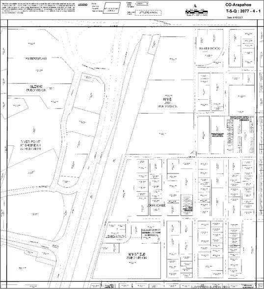 3600 S Jason St, Englewood, CO à vendre - Plan cadastral – Image 2 sur 12