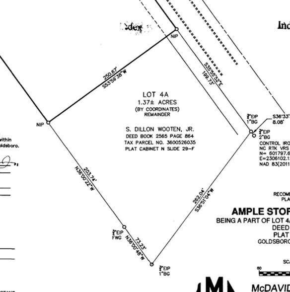 104 Tenth Pl, Goldsboro, NC à vendre - Plan cadastral – Image 3 sur 3