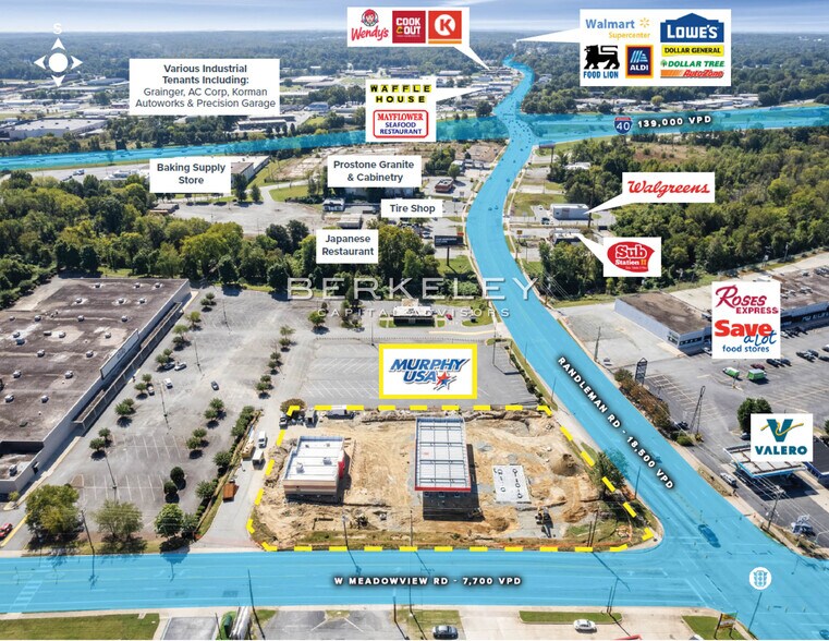 2403 Randleman Rd, Greensboro, NC à vendre - Photo de l’immeuble – Image 2 sur 5