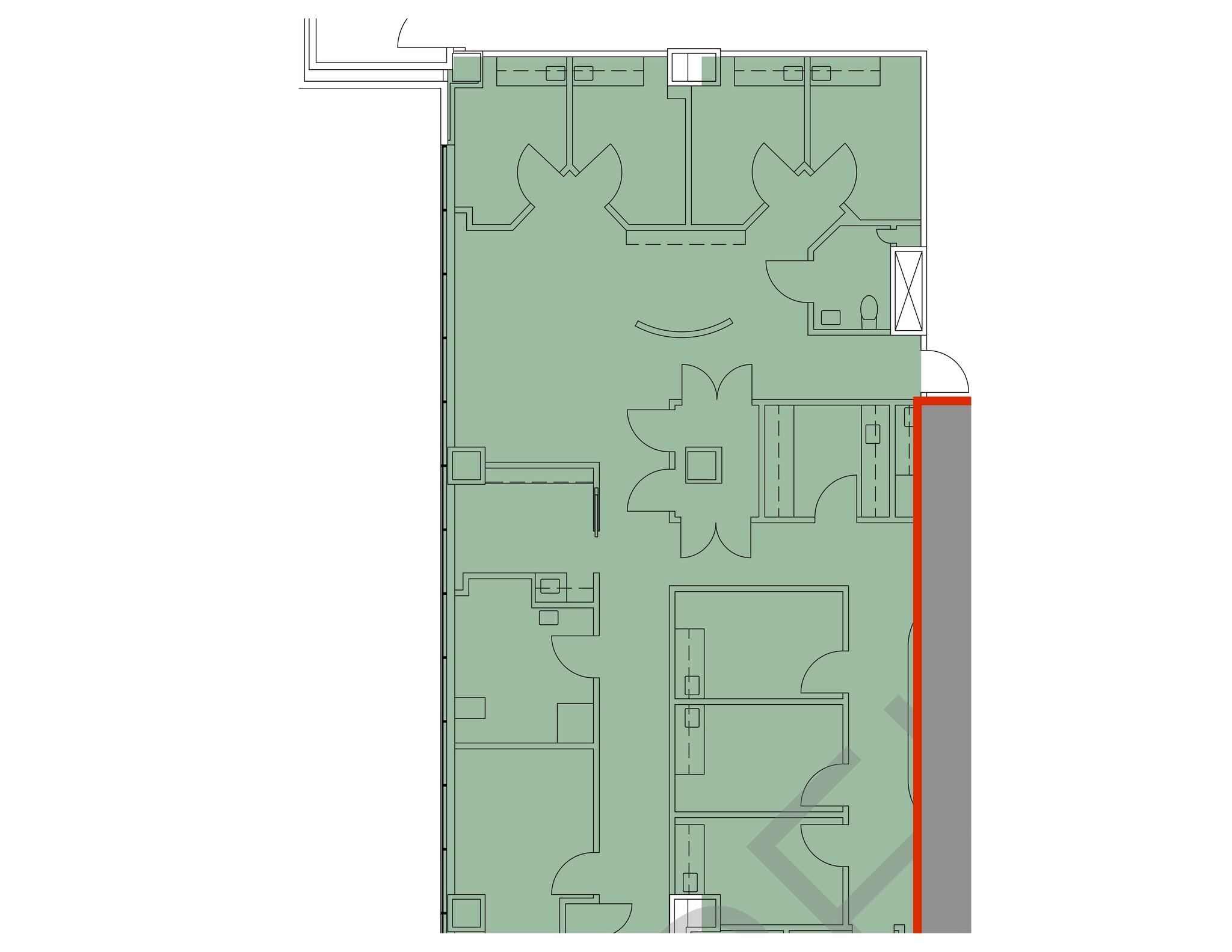 1400 Forest Glen Rd, Silver Spring, MD à louer Plan d’étage– Image 1 sur 1