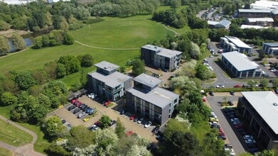 Seebeck Pl, Milton Keynes, BKM - Vue aérienne vue de carte