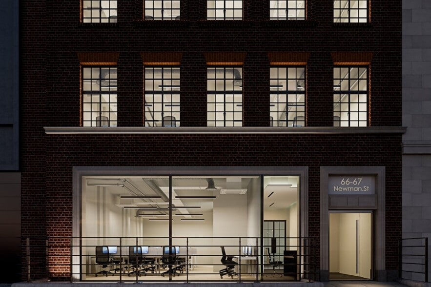 66-67 Newman St, Londres à louer - Photo de l’immeuble – Image 3 sur 12