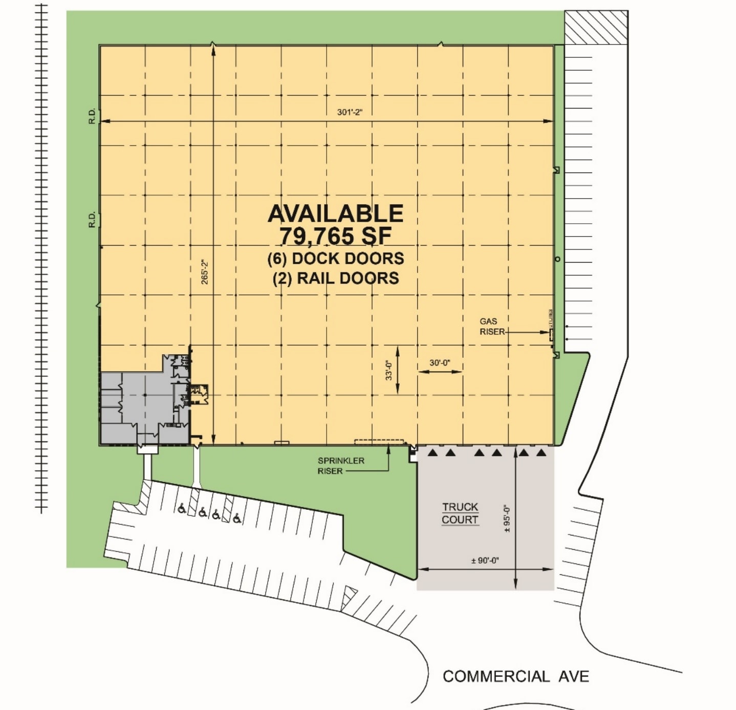 525 Dell Rd, Carlstadt, NJ à louer Plan de site– Image 1 sur 1