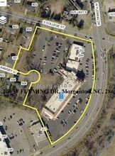 200-208 W Fleming Dr, Morganton, NC - Vue aérienne vue de carte