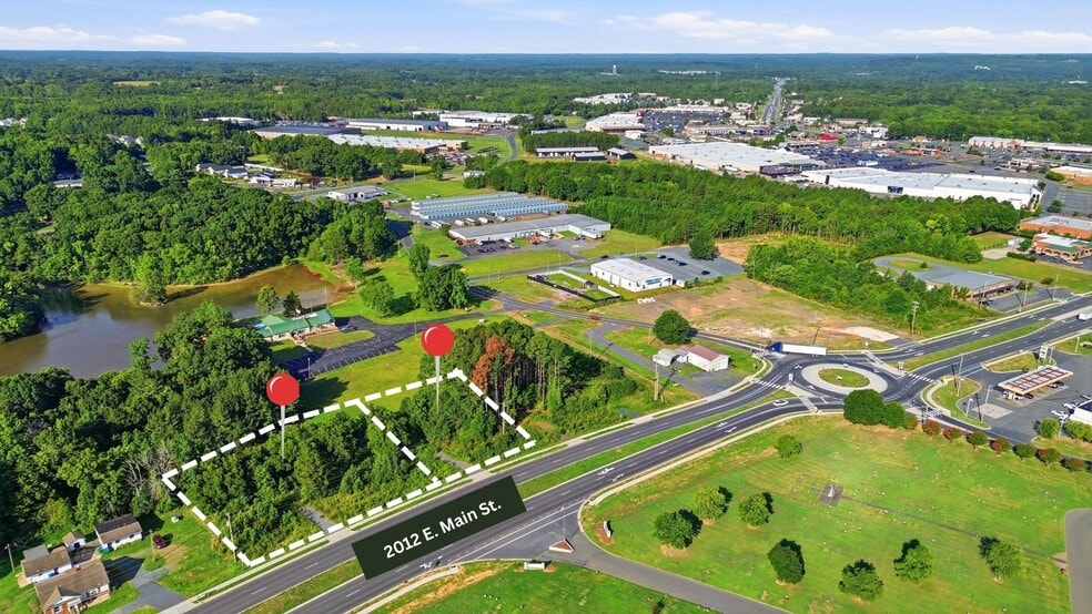 2012 E Main St, Albemarle, NC à vendre - Aérien – Image 2 sur 5