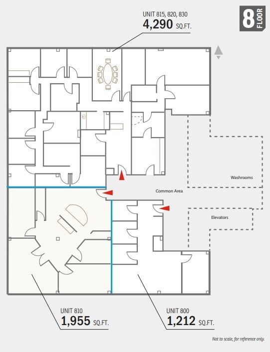 602 12th Ave SW, Calgary, AB à louer Plan d’étage– Image 1 sur 1