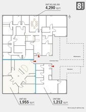 602 12th Ave SW, Calgary, AB à louer Plan d’étage– Image 1 sur 1