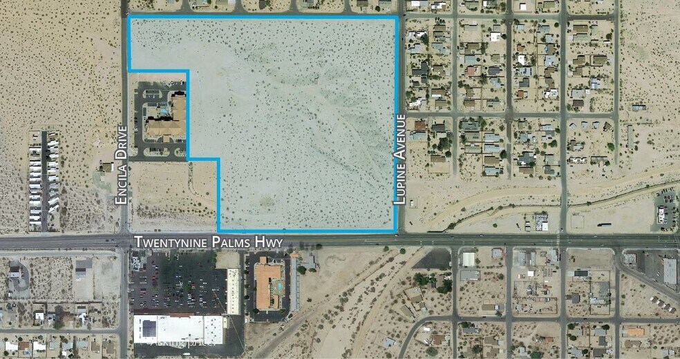 71800 Twentynine Palms Hwy, Twentynine Palms, CA à vendre - Photo de l’immeuble – Image 1 sur 2