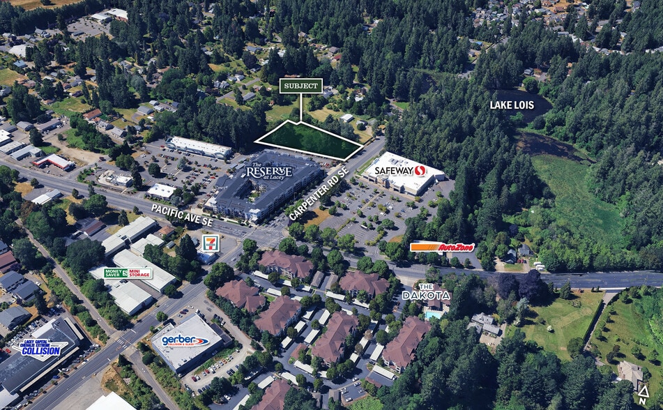 905 Carpenter Rd, Lacey, WA à vendre - Aérien – Image 2 sur 4