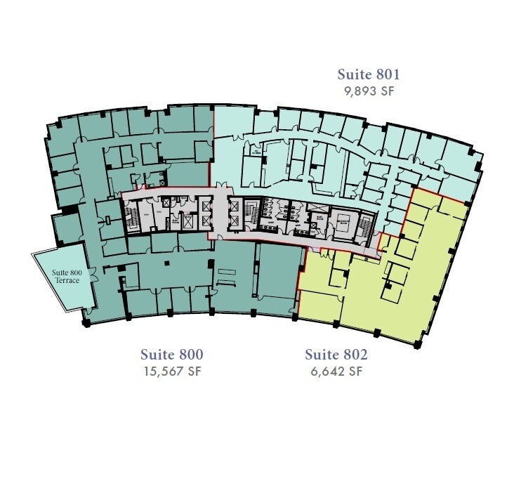 5425-5481 Wisconsin Ave, Chevy Chase, MD à louer Plan d’étage– Image 1 sur 1