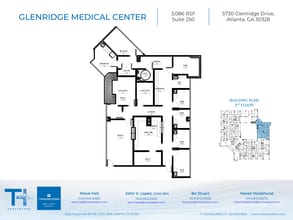 5730 Glenridge Dr NE, Atlanta, GA à louer Plan d’étage– Image 1 sur 2