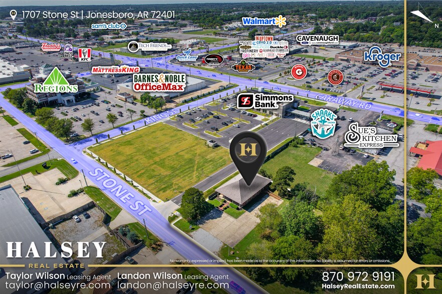 1707 Stone St, Jonesboro, AR à louer - Photo de l’immeuble – Image 2 sur 4