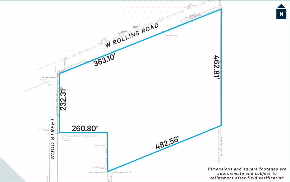 145 Lakeview Pky, Round Lake Beach, IL à vendre - Plan cadastral – Image 2 sur 2
