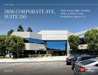 Plus de détails pour 5856 Corporate Ave, Cypress, CA - Bureau à louer